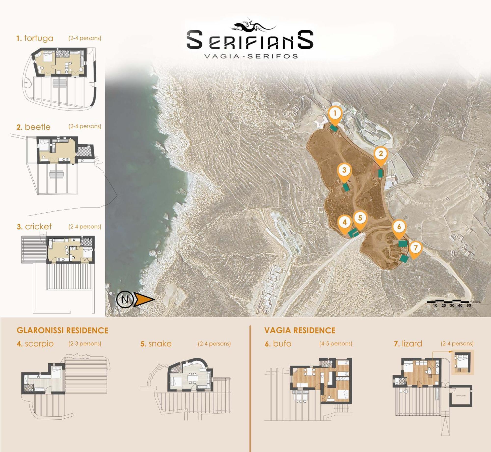 Snake House 180 Sea View - Serifians Residences Vagia (Serifos) Exterior photo